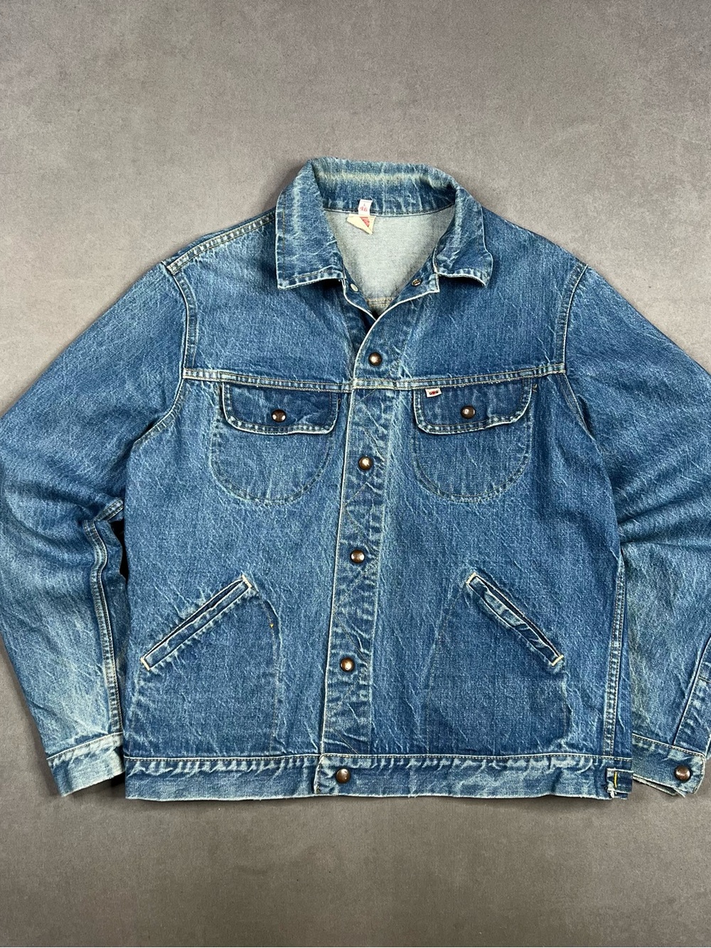 Vintage Gwg Denim Jacket - Blue - Trucker Rare